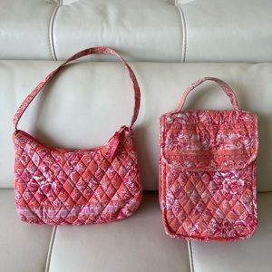 Vera Bradley Sherbet Paisley Set 2 pieces